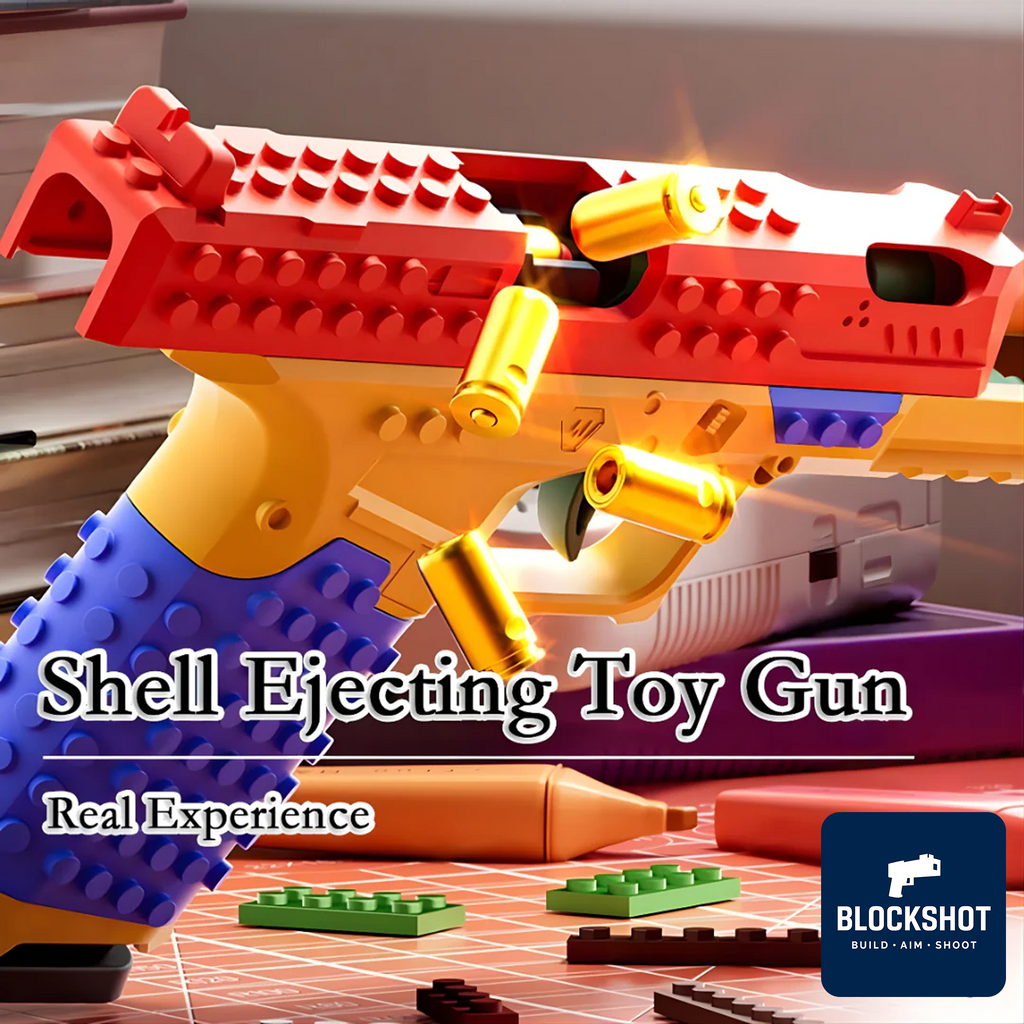 BlockShot™ Pistol – Buildable Brick-Style Blaster